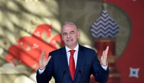 Gianni Infantino wurde im Februar zum FIFA-Präsidenten gewählt