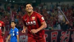 Hulk wechselte für 55,8 Millionen Euro in die Super League und netzte gleich zum Debüt ein