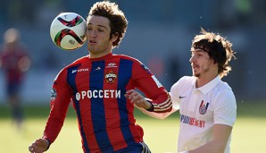 Mario Fernandes steht bei ZSKA Moskau unter Vertrag