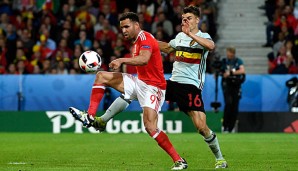 Hal Robson-Kanu traf bei der EM zweimal für Wales