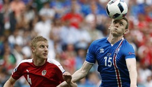 Martin Hinteregger (l.) spielte bei der Euro für Österreich