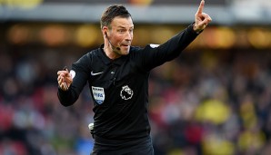 Mark Clattenburg wurde zum Schiedsrichter des Jahres gewählt