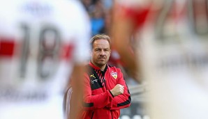 Alexander Zorniger war nur 13 Bundesligaspiele lang Trainer beim VfB Stuttgart