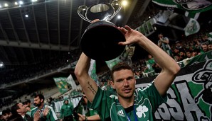 Marcus Berg feierte mit Panathinaikos den griechischen Pokalsieg