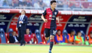 Platz 7: Kwang Son Han (Cagliari Calcio), 11.09.1998