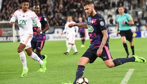 In 26 Einsätzen erzielte Jeremy Menez für Bordeaux drei Tore in der vergangenen Spielzeit