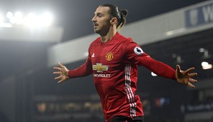 Zlatan Ibrahimovic spielte zuletzt für Manchester United