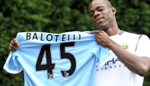 2010: Mario Balotelli von Inter zu Manchester City - Ablöse: 30 Millionen Euro. Als CL-Sieger und italienischer Meister ging er zu City, wo er Meister und FA-Cup-Sieger wurde, aber nie richtig heimisch wurde