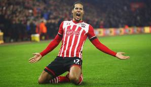 Virgil van Dijk: Für 84,5 Millionen Euro vom FC Southampton zum FC Liverpool