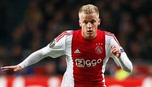 Donny van de Beek im Trikot von Ajax Amsterdam.