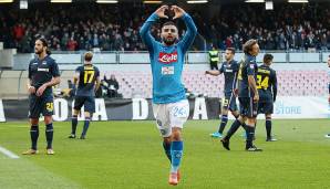 Platz 24: Lorenzo Insigne (SSC Neapel) - 26 Jahre - 2022 - 102.0