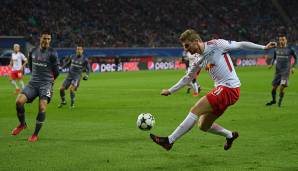 Platz 40: Timo Werner (RB Leipzig) - 21 Jahre - 2020 - 87.4