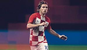 Luka Modric im neuen WM-Trikot.