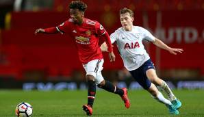 Platz 25: Angel Gomes (Jahrgang 2000, England) – damals: Manchester United, heute: Manchester United