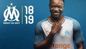 Olympique Marseille hat Puma als Ausstatter - logisch, dass da der übliche Melange-Look nicht fehlen darf. Beim weißen Heimtrikot sind es die blauen Ärmel...