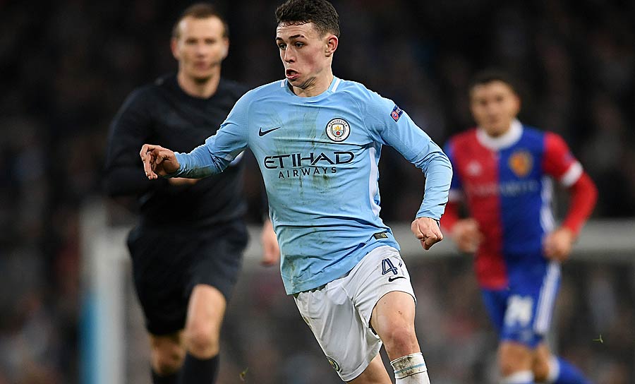 Platz 9: Phil Foden (Manchester City).