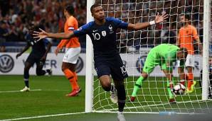 Lieferte eine starke Leistung gegen die Niederlande ab: Kylian Mbappe.