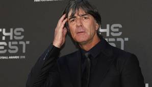 Bundestrainer Joachim Löw erschien alleine in London ...