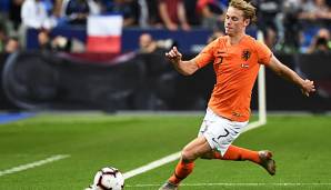 Frenkie de Jong wird mit mehreren Topklubs in Verbindung gebracht.