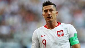 Polen wird angeführt von Lewandowski.