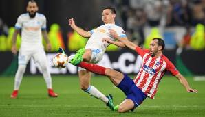 Platz 15: Diego Godin (Atletico Madrid).