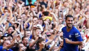 Platz 12: Eden Hazard (FC Chelsea).