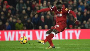 Platz 18: Sadio Mane (FC Liverpool).