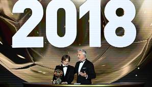 Luka Modric hat den Ballon d'Or 2018 gewonnen.