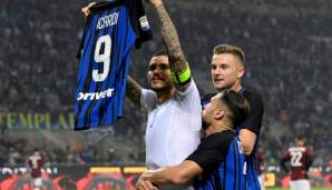 INTER MAILAND - Mauro Icardi (2013-): 144 Scorerpunkte (120 Tore, 24 Assists).