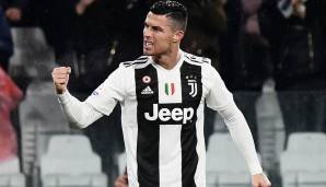 Platz 13: Cristiano Ronaldo - 62 Tore für Manchester United, Real Madrid und Juventus Turin.