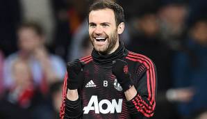 Platz 21: Juan Mata - 50 Tore für FC Valencia, FC Chelsea und Manchester United.