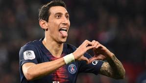 Platz 11: Angel Di Maria - 66 Tore für Benfica, Real Madrid, Manchester United und PSG.