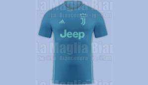 Juventus Turin - 3. Trikot: Auch das Champions-League-Jersey kommt mit einer überraschenden Farbgebung daher. Juve in der Königsklasse in diesen Blau-Tönen? Ebenfalls schwierig, finden wir.