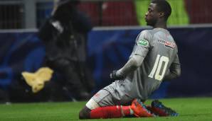 Platz 10 - Nicolas Pepe (OSC Lille): 24 Chancen - 54,17 Prozent Trefferquote.