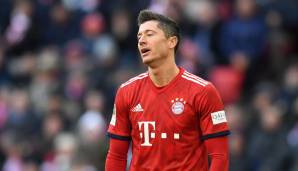 Platz 17 - Robert Lewandowski (FC Bayern): 51 Chancen - 47,06 Prozent Trefferquote.