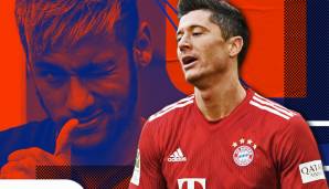 Robert Lewandowski hat auch in dieser Saison eine irre Torausbeute, doch es könnten deutlich mehr Treffer sein. Welche Stürmer der Top-5-Ligen machen am wenigsten/meisten aus Großchancen (alle Wettbewerbe, mind. 20 Chancen)?