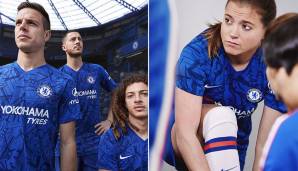 FC Chelsea - Heimtrikot: Die Blues bleiben vor heimischem Publikum Blau. Footy Headlines hat das neue Jersey mit wildem Stamford-Bridge-Print auf der Brust geleakt.