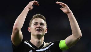 MATTHIJS DE LIGT (19): Ajax-Vorstand van der Sar sagte zunächst über ihn: "Ich gehe davon aus, dass er nach England oder Spanien geht."