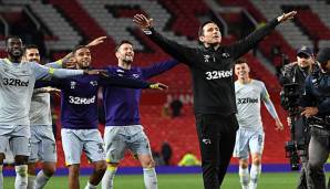 Frank Lampard führte Derby County in seiner ersten Saison auf Platz sechs und somit in die Championship-Playoffs.