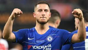 25. Eden Hazard | Mittelfeld / Angriff | für: Lille, Chelsea, Real Madrid | Kontertore: 13.