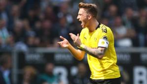 25. Marco Reus | Mittelfeld / Angriff | für: Gladbach, Dortmund | Kontertore: 13.