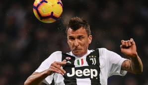 Platz 3: MARIO MANDZUKIC (VfL Wolfsburg, FC Bayern, Atletico Madrid): 39 Kopfballtore.