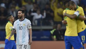 Brasilien hat sich im Copa-Halbfinale gegen Argentinien durchgesetzt.