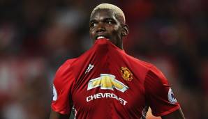 PAUL POGBA: Transfer am 9. August 2016 von Juventus Turin zu Manchester United - Ablöse: 105 Mio. Euro.