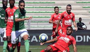 Platz 7: Ryad Boudebouz (AS Saint-Etienne): 13 kreierte Chancen in vier Spielen.