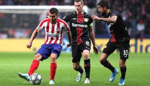 PLATZ 23: ANGEL CORREA (Atletico Madrid) – 287 erfolgreiche Dribblings (Erfolgsquote: 49,31 Prozent).