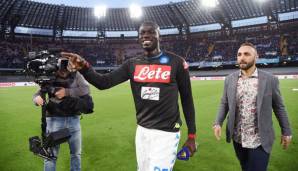 Platz 24: Kalidou Koulibaly (SSC Neapel/Senegal) - 2 Punkte.