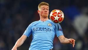 Platz 14: Kevin de Bruyne (Manchester City/Belgien) - 14 Punkte.