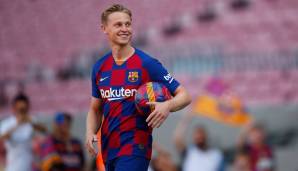 Platz 11: Frenkie de Jong (Ajax Amsterdam/FC Barcelona/Niederlande) - 31 Punkte.