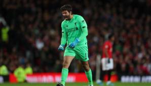 Platz 7: Alisson Becker (FC Liverpool/Brasilien) - 67 Punkte.